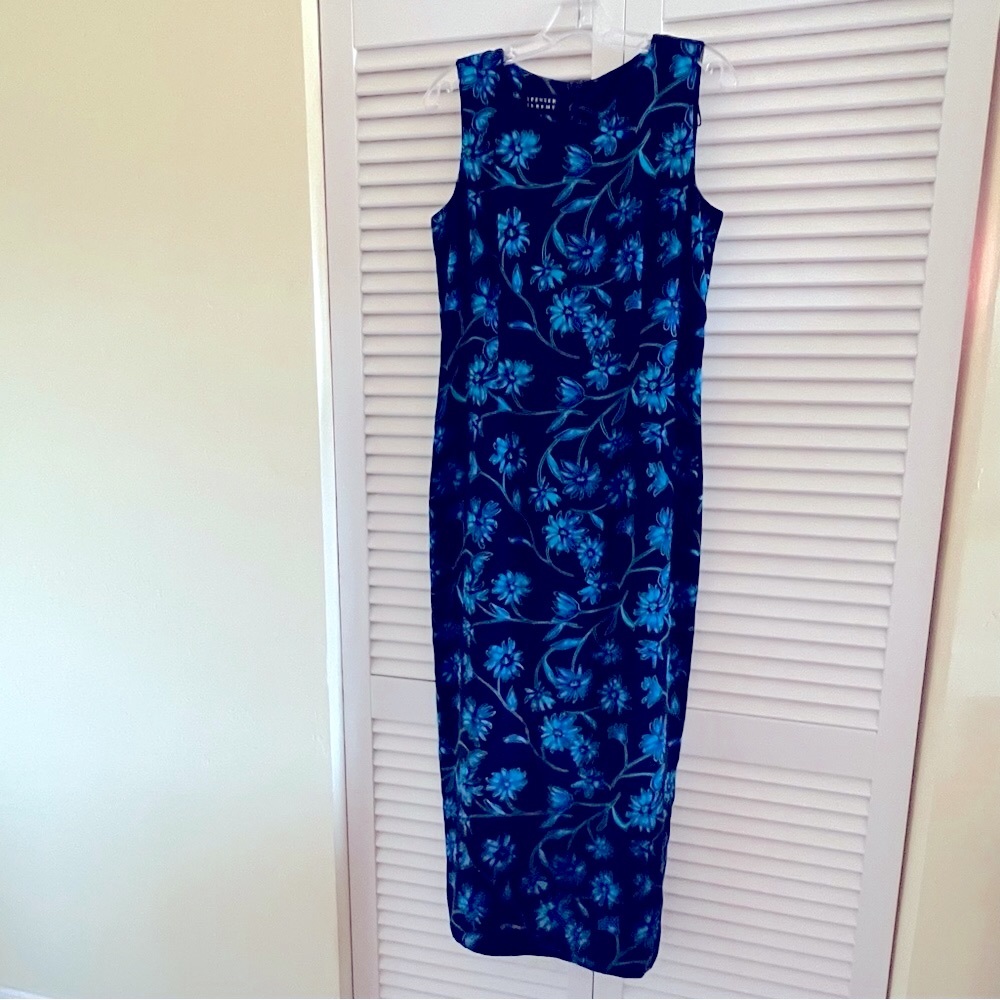 100% SILK MAXI DRESS Sz10